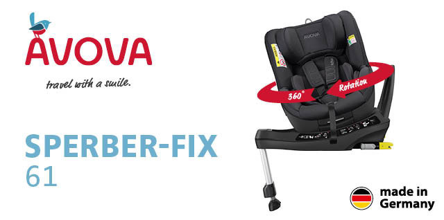 Autostoel Avova - Sperber-Fix - Babyhuys